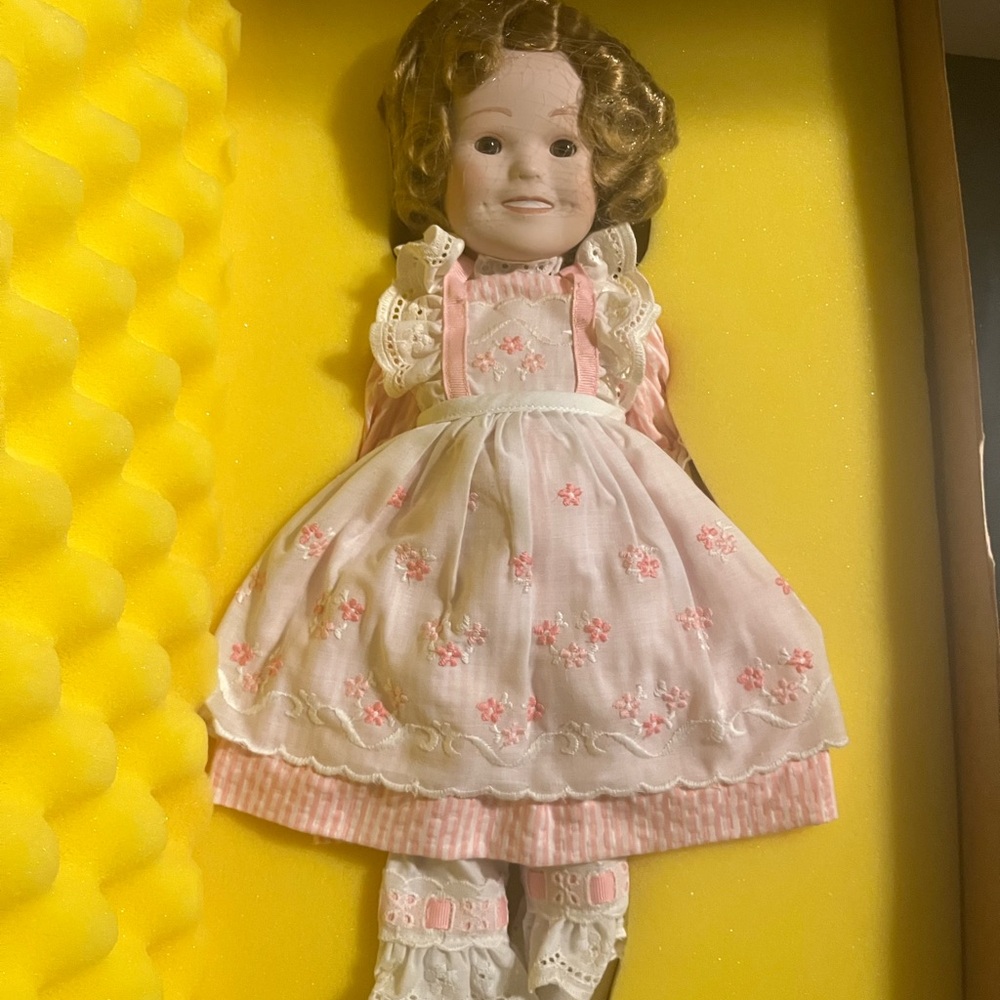 Shirley Temple Porcelain Doll